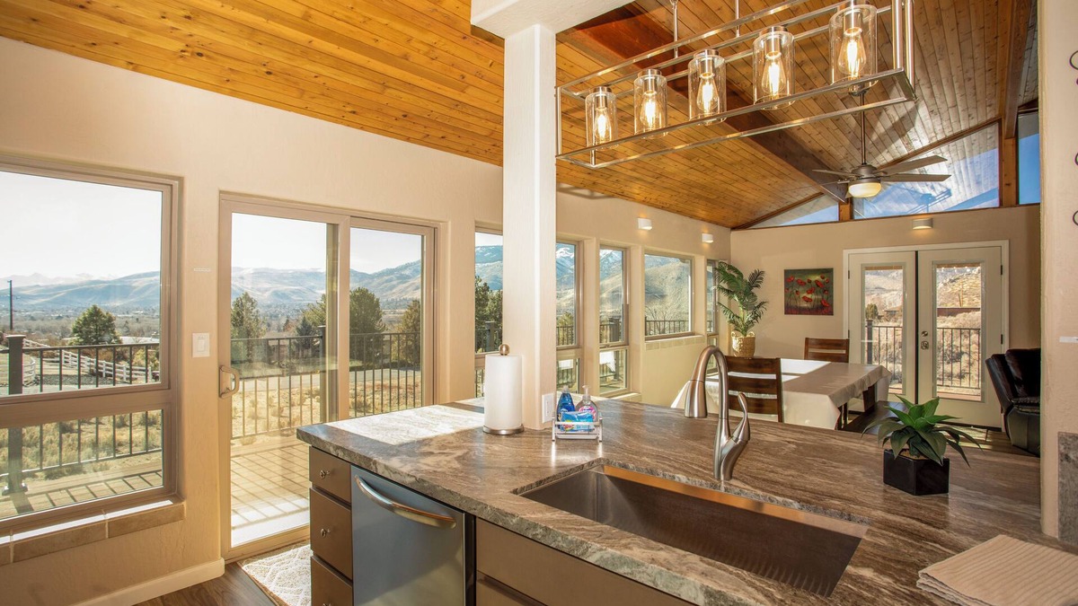 Carson City House | The Stone House with Beautiful Sierra Views - 30 Minutes to Tahoe