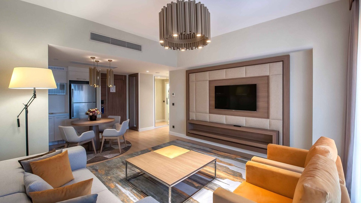 Bagcilar Apartment | The Superior Living Batisehir One Bedroom Apartment with Balcony