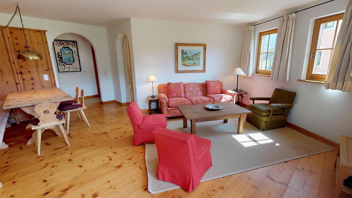 Celerina-Schlarigna Apartment | The traditional Chesa Marmotta is situated next to the famous River "Inn" in a v