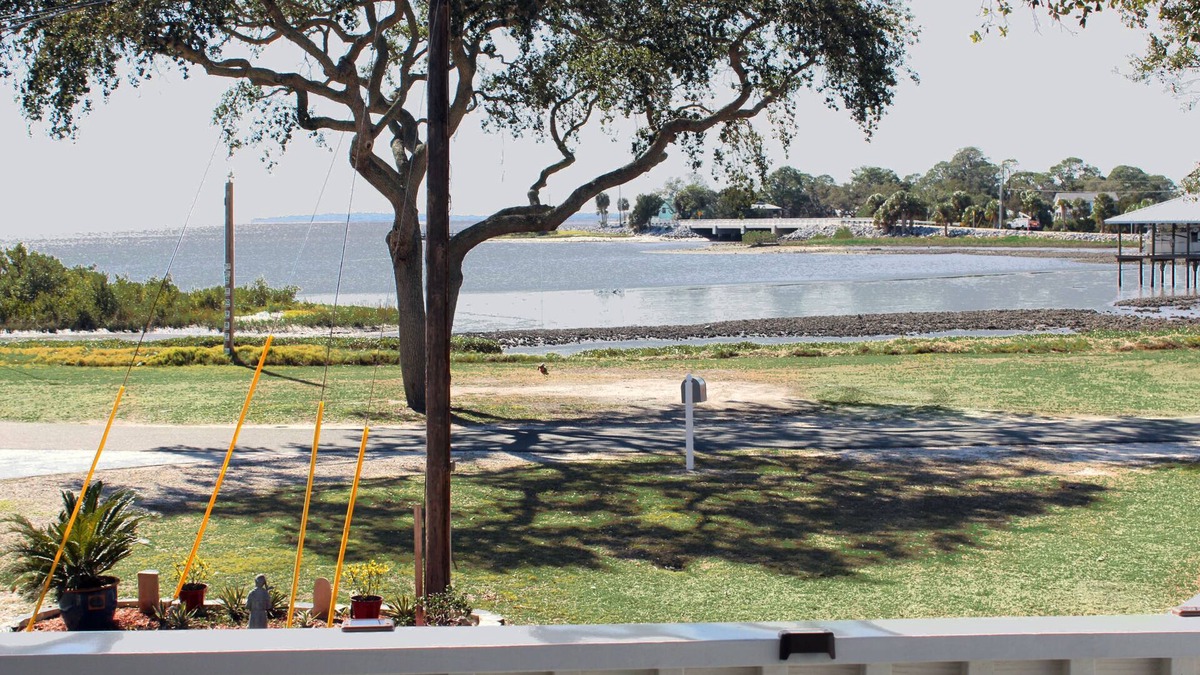 Cedar Key House | The Tree House - amazing unobstructed view of the Gulf of Mexico from your deck!