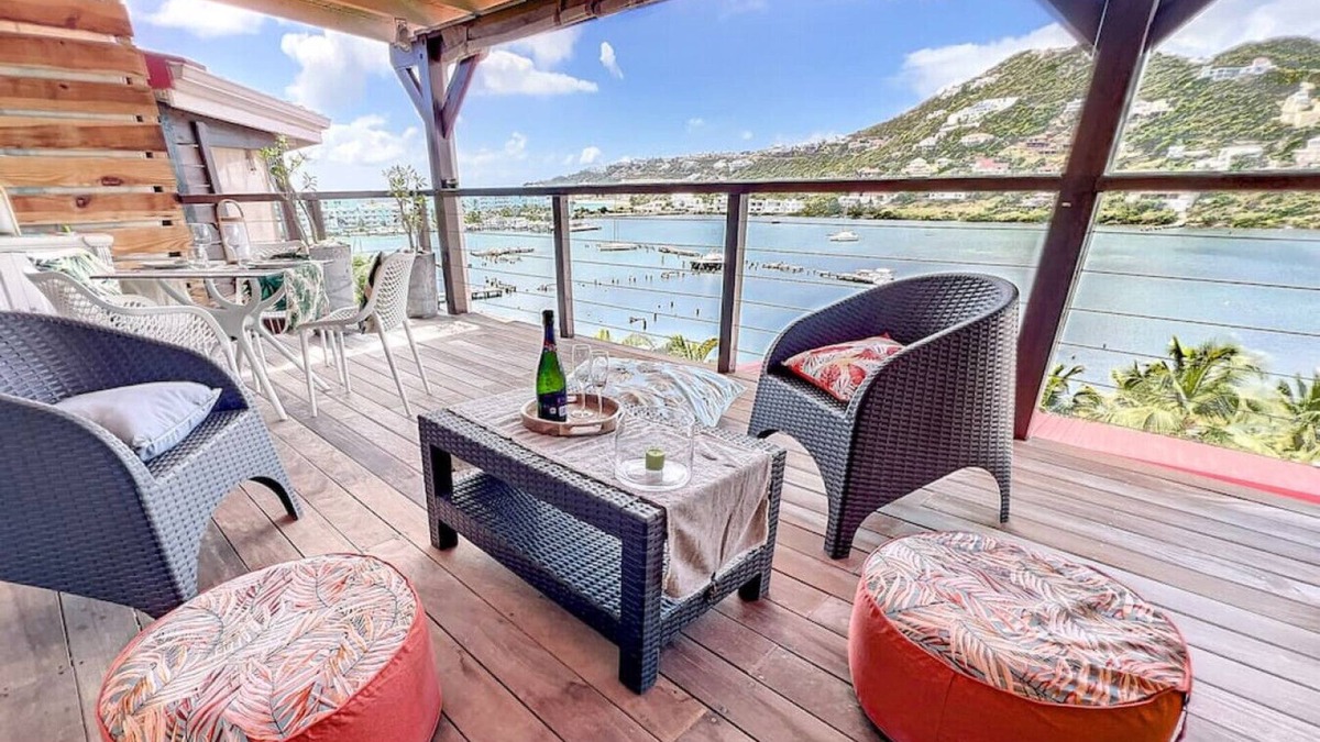 Oyster Pond Apartment | The View, Pool, Sea View, Oyster Pond Balconies