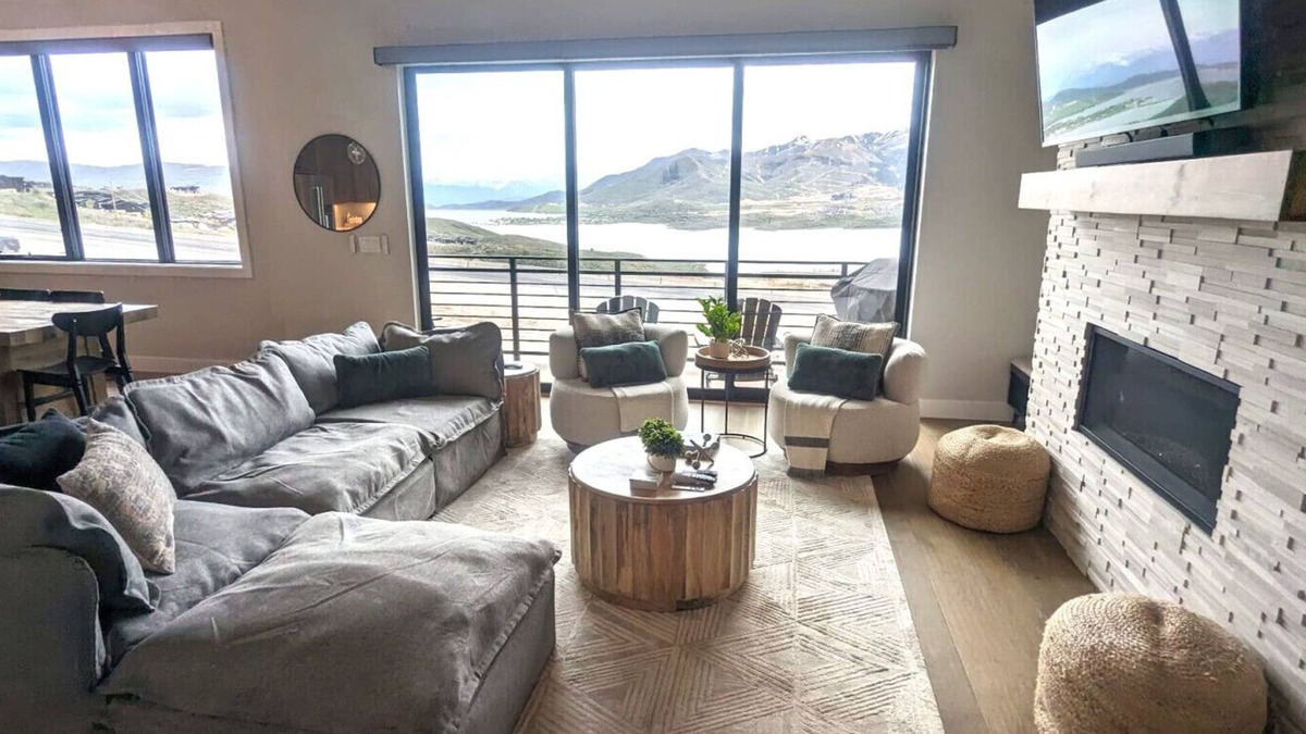 Hideout House | The views! Enjoy this Hideout Pet-friendly home!
