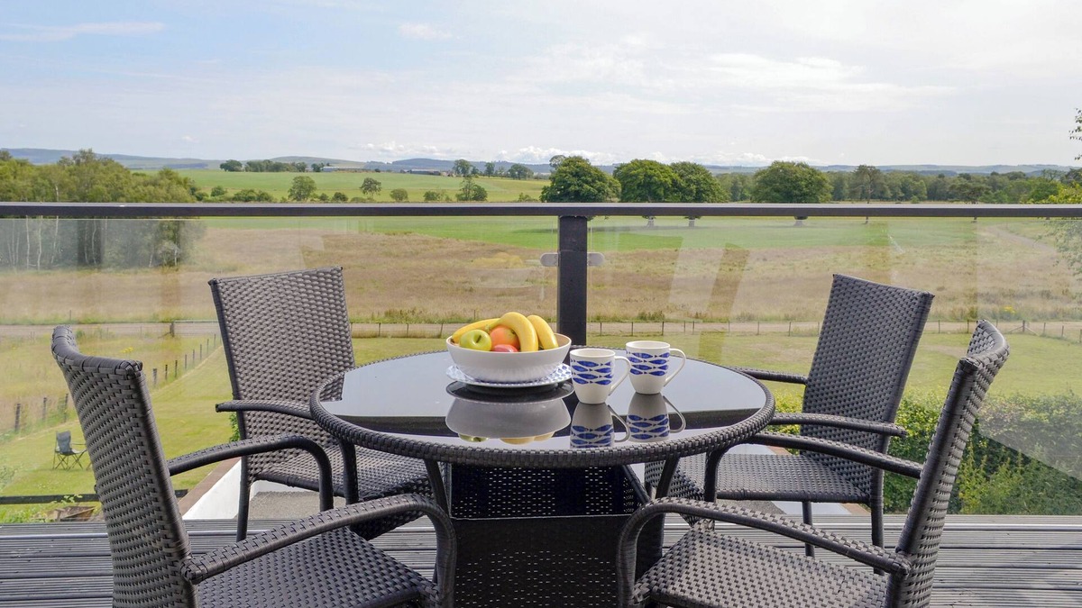 Torthorwald Cottage | The views from the Balcony are breathtaking.