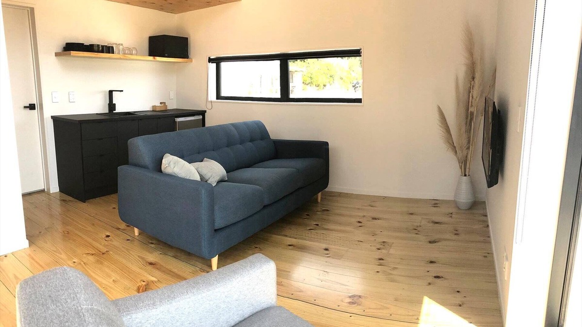 Palliser Bay Ski Chalet | This is the most southern of the four villas available which include cosy open p