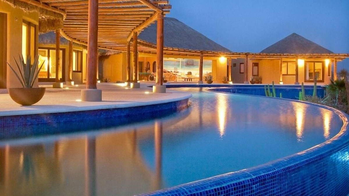 Todos Santos House | Three Bedroom Resort Home, Big Ocean Views, Heated Salt Water Olympic Lap Pool