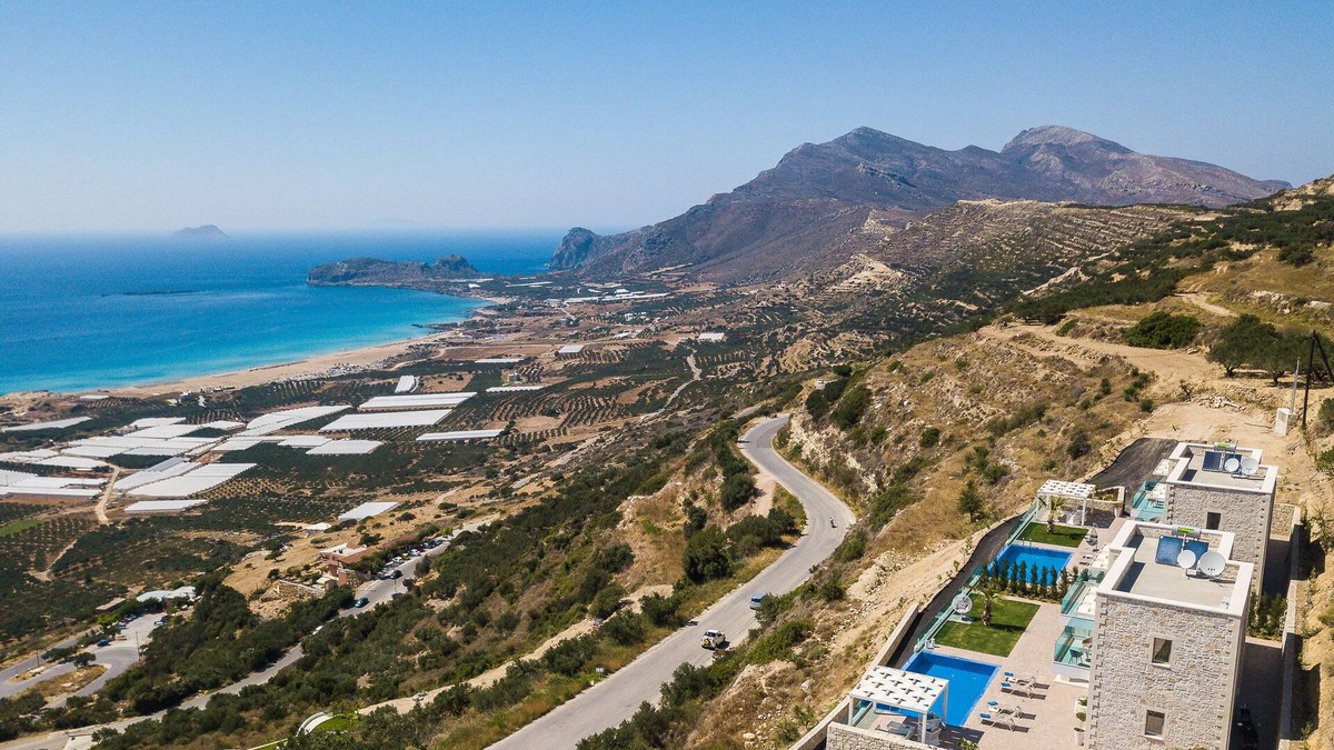 Zerviana Villa | Three luxury villas | Seaview, close to the Falassarna beach, 9 bedrooms