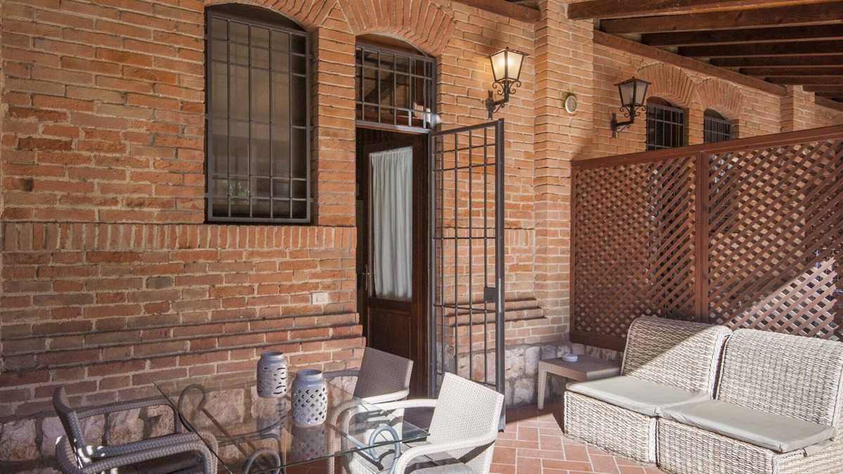 Grosseto Apartment | Three-room apartment in Casa Livia with veranda near the swimming pool