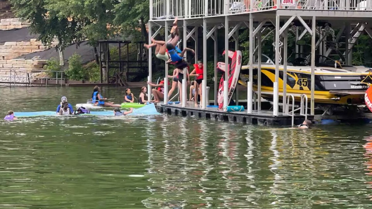 Winchester House | Tim's Ford Lake Home, Double Decker Dock,Hot Tub