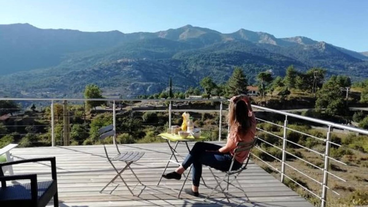 Albertacce House | Timber-frame house ideal for trail riding, hiking and swimming