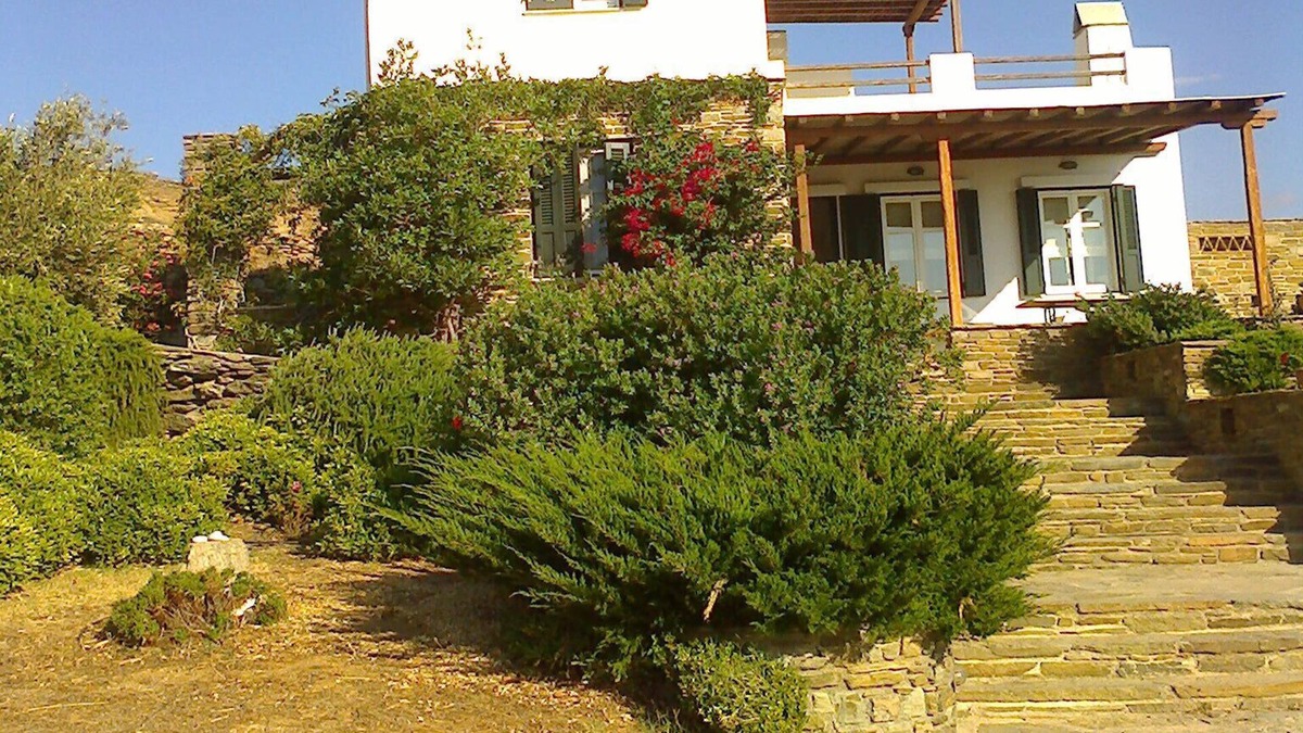 Agios Sostis Villa | Tinos Cyclades Traditional House, close to the sea, unique view, min from port