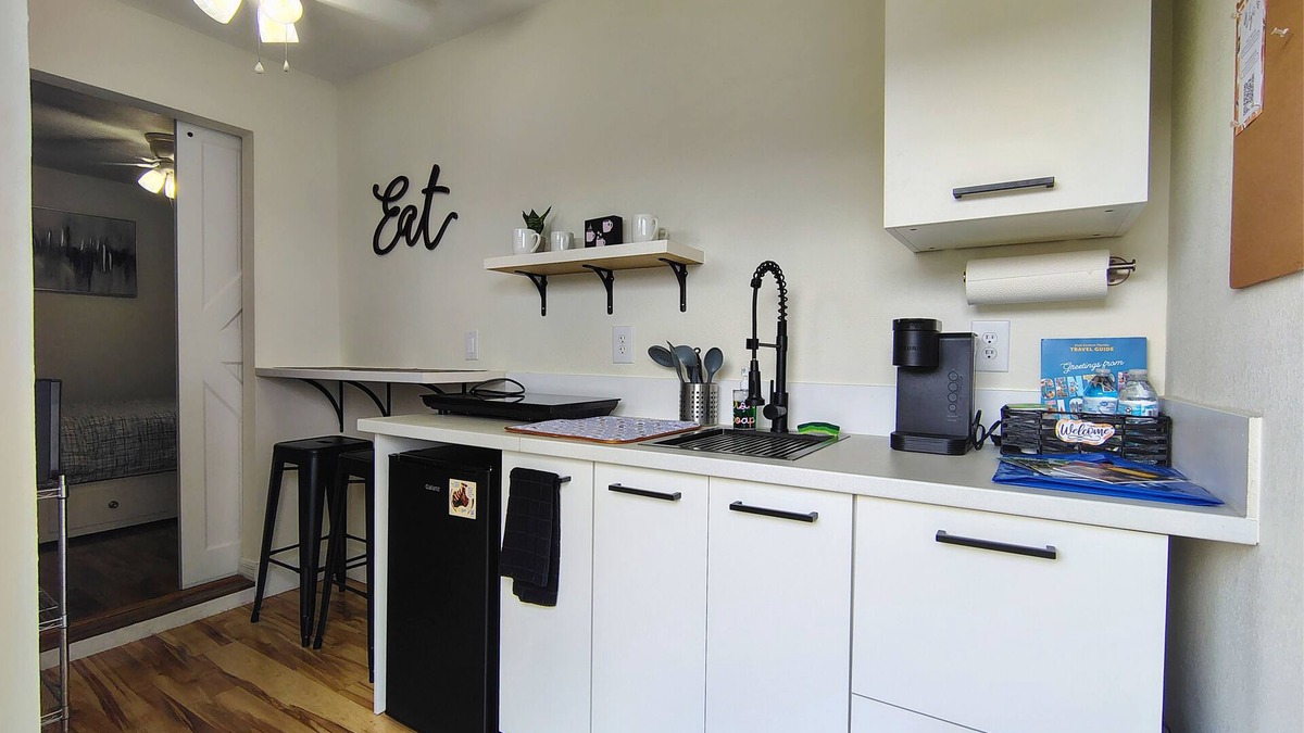 Bridgeford Crossing Apartment | Tiny Attached Studio with Kitchenette