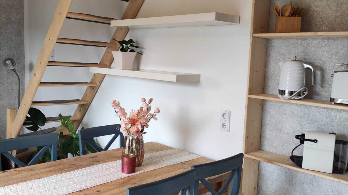 Plau am See Cottage | Tiny farm Plau apartment with tiny house charm with animals near Plau am See