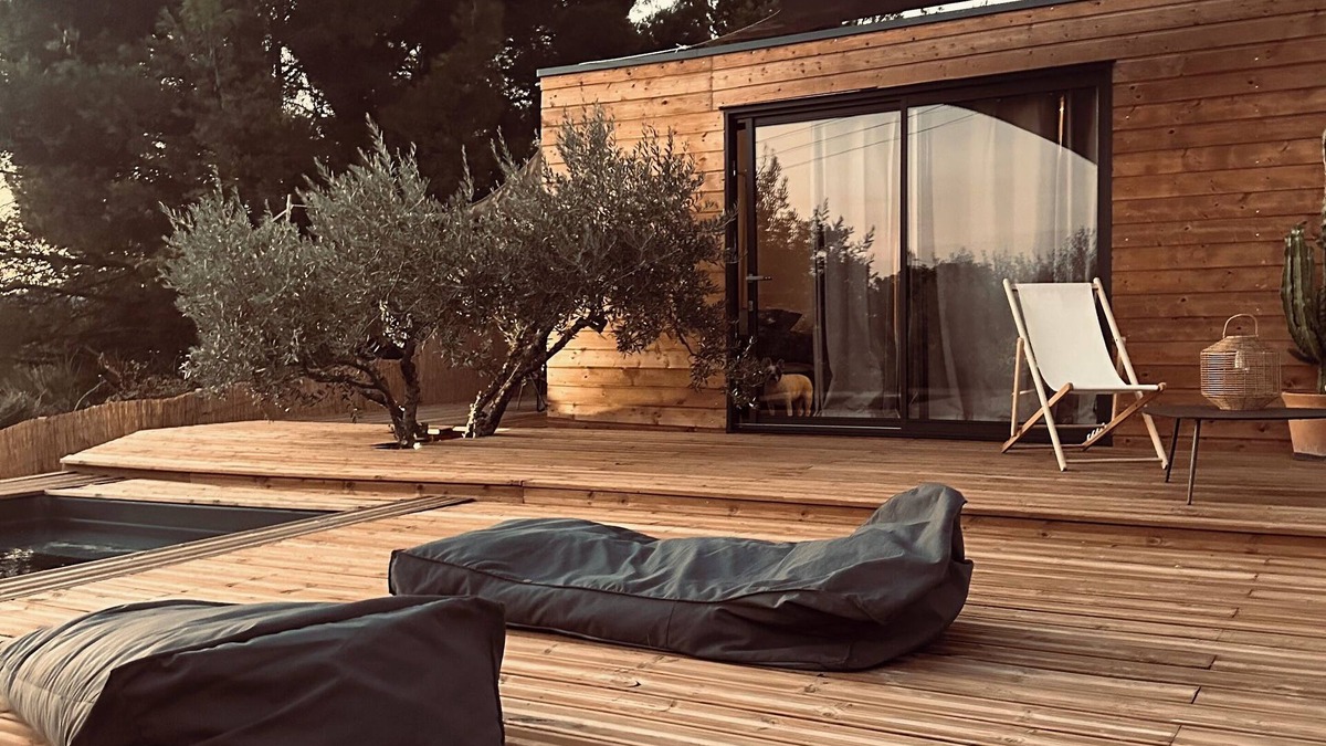 Saint-Pierre-de-Vassols Cabin | Tiny house with incredible view Absolute peace and romance
