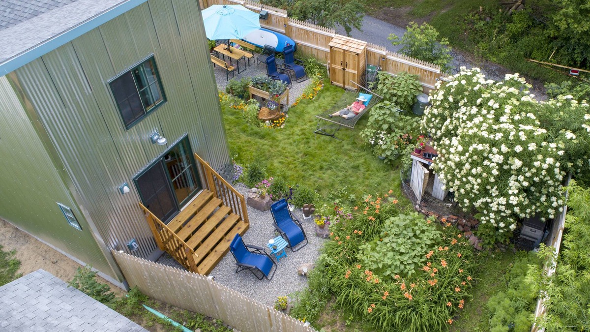 Centennial House | Tiny House by the Winooski Falls , Vermont River House