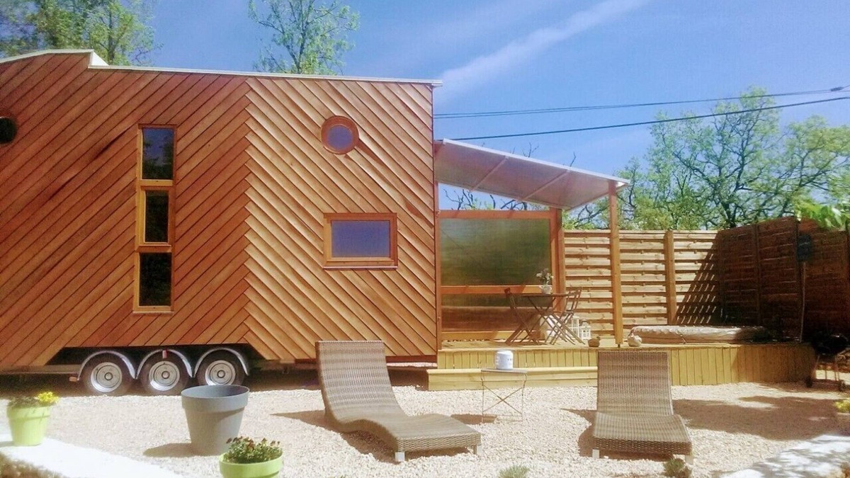 Faycelles House | TINY HOUSE & SPA 2 to 4 people