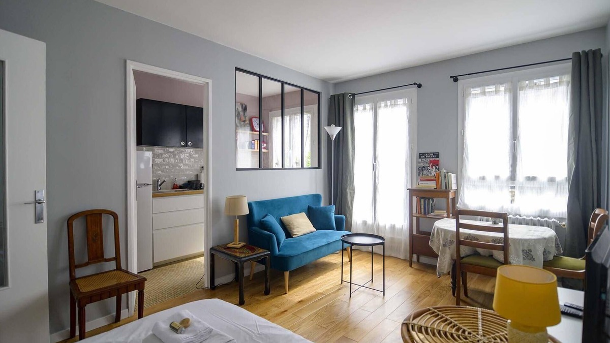 Butte-aux-Cailles Apartment | Tolbiac Studio Place d'Italie