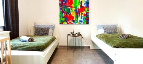 Dortmund Apartment | TOPFLAT mit Küche I gratis Parkplatz I drei Schlafzimmer I zentrumnah