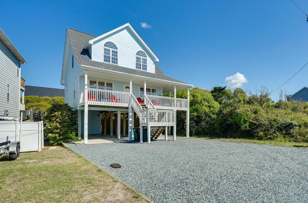 Topsail Beach House | Topsail Beach Vacation Rental Idyllic Ocean Views