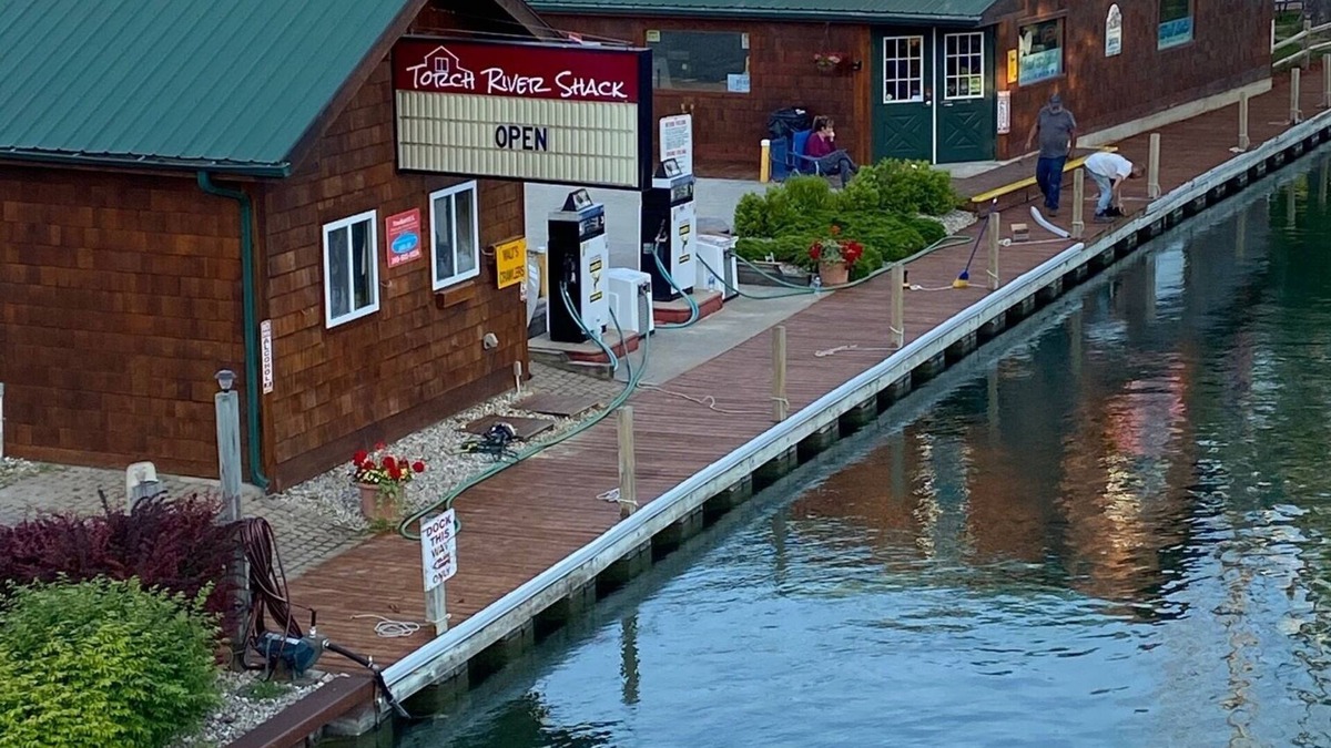 Rapid City Condo | Torch Lake, Torch River Shack stay where Torch Lake Sandbar fun begins.
