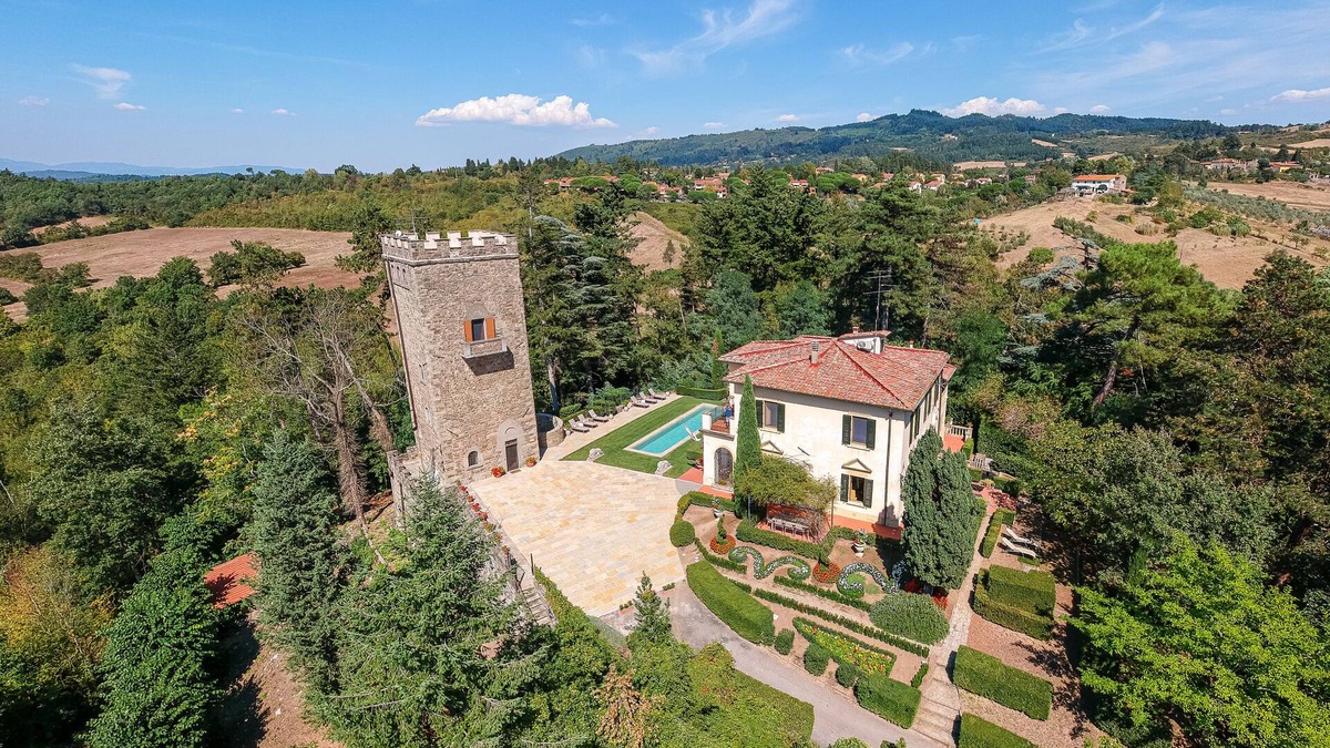 Casellina Other | Torre San Pietro - Beautiful Tuscan Villa and Medieval Tower with Private Pool