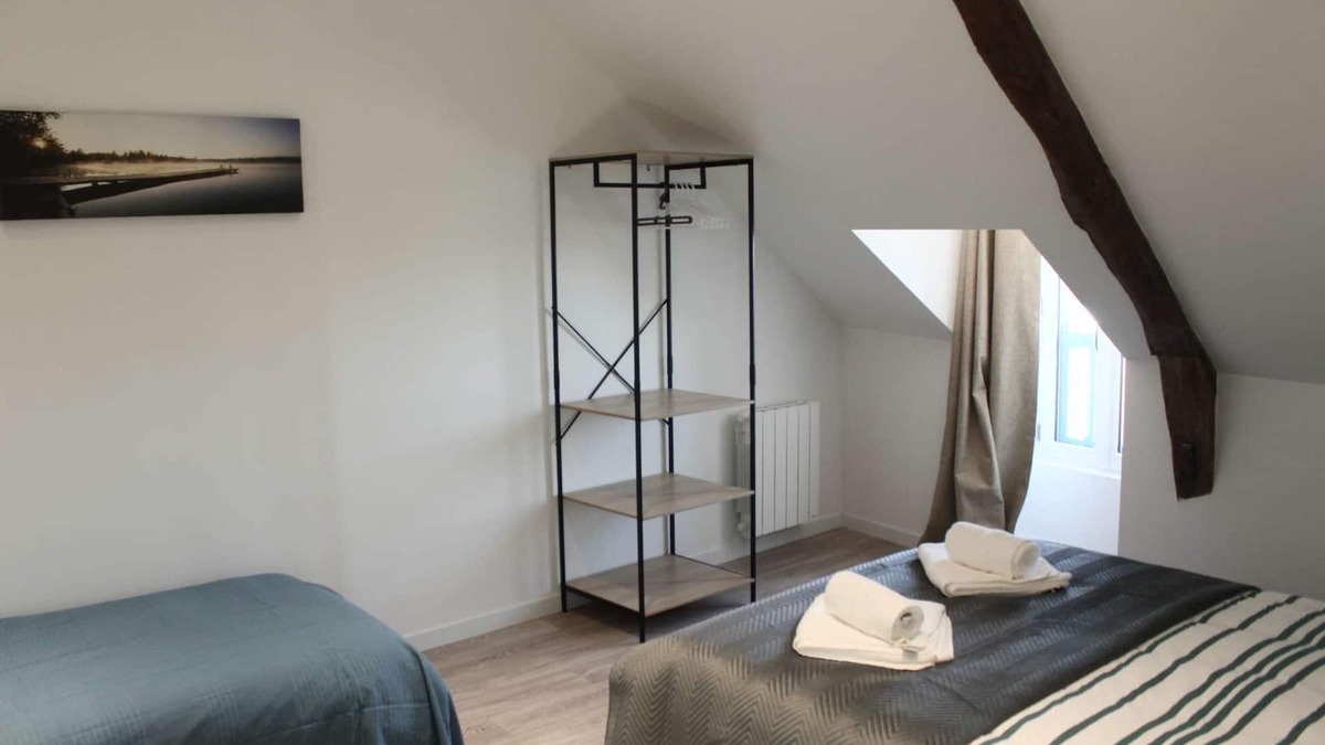 Guerande Apartment | Tour de la Gaudinais - 1 Chambre - 35m² - Maximum 5 Personnes