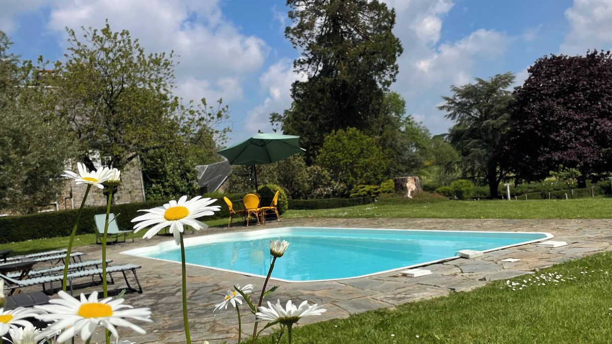 Saint-Martin-de-Cenilly Cottage | Tower Cottage on large private estate Pool Open May15-Sept30th