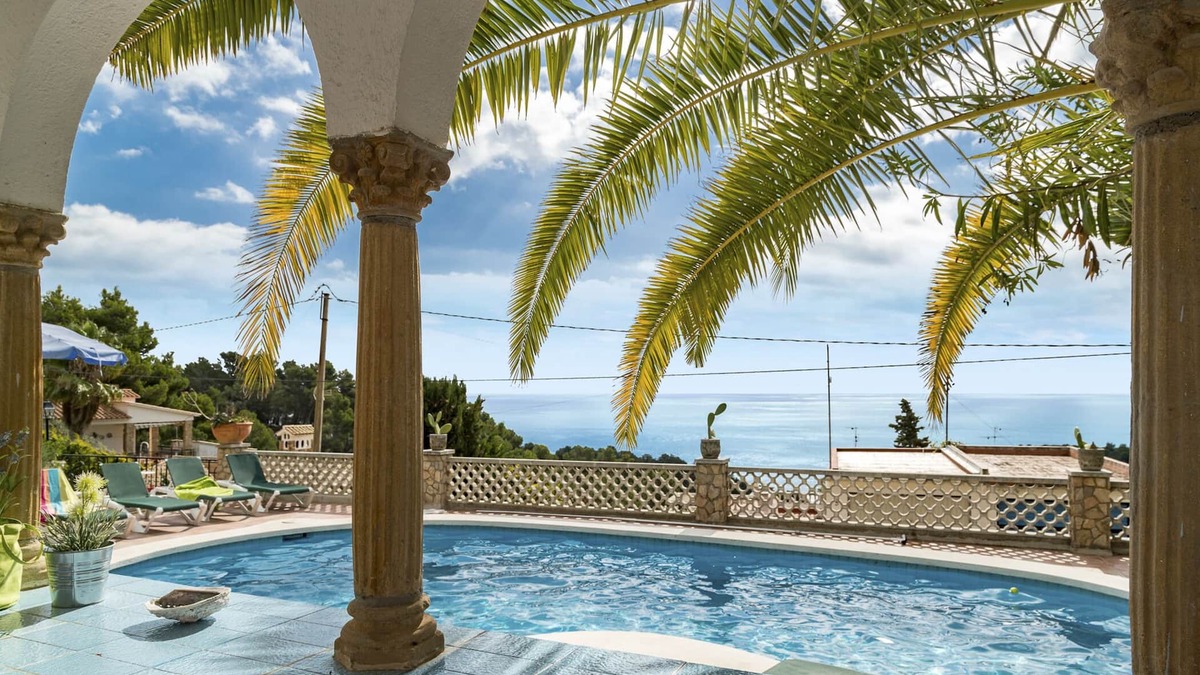 Canyelles House | Tower villa*sea view*pool