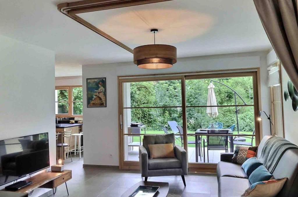 Talloires-Montmin Apartment | Très bel Appartement en rez de jardin, Talloires