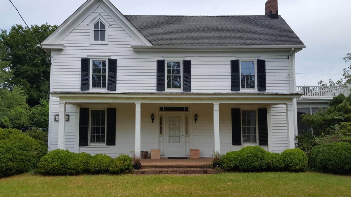 Eastville House | Traditional Eastern Shore Historic House