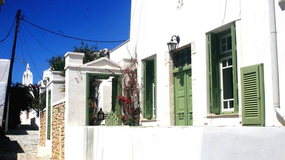 Folegandros Town House | Traditional House Located In The Area Of the Medieval Castro in Chora Village