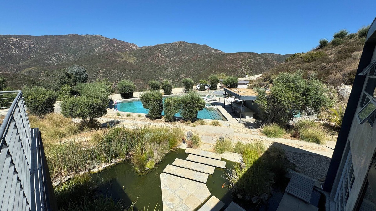 Malibu House | Trancas Canyon Retreat in majestic Malibu hills with breathtaking pool and views