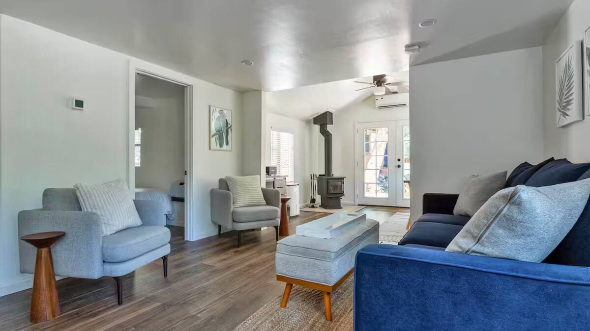 Camp Meeker House | Tranquil 3-BR Getaway w/PVT Deck & Forest Views