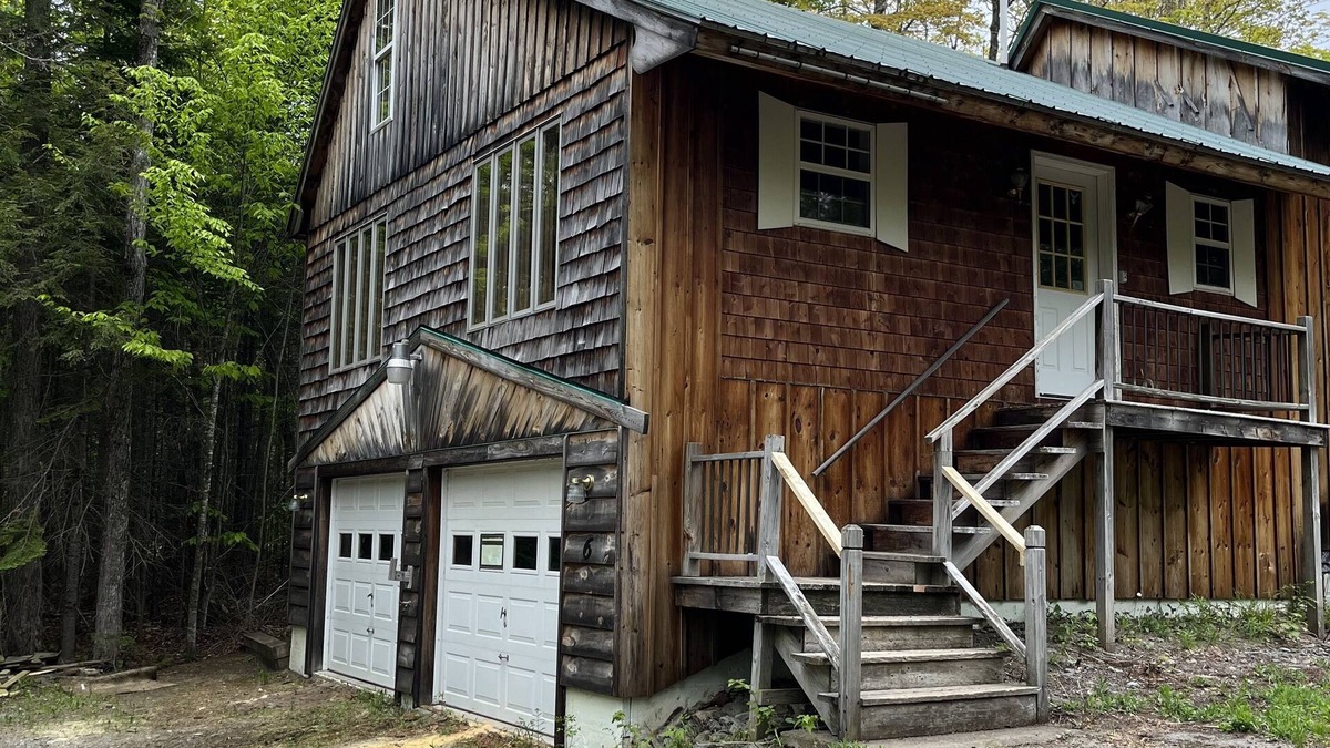 Greenville House | Tranquil cabin in the woods with heated garage.