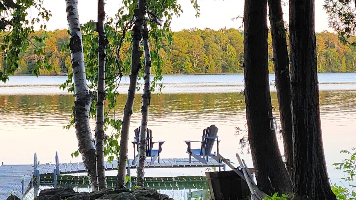 Gills Rock House | Tranquil home located on Europe Lake . The perfect spot to unplug this summer!