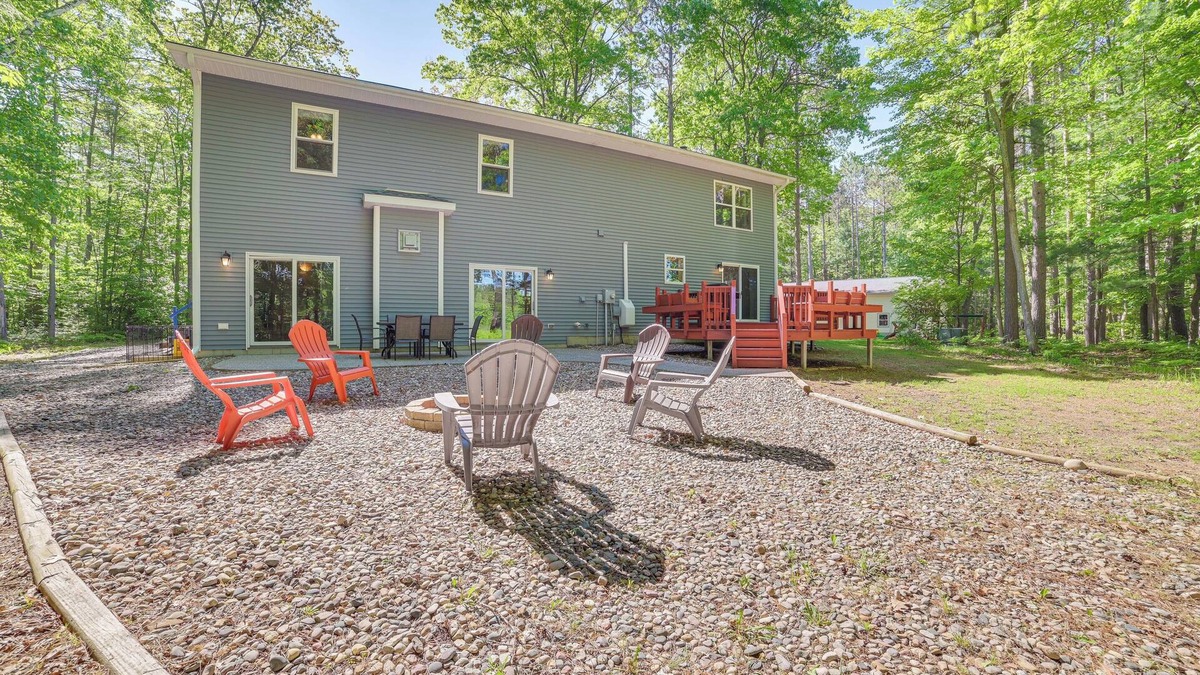 Gaylord House | Tranquil Home on Fowler Lake w/Private Boat Dock!