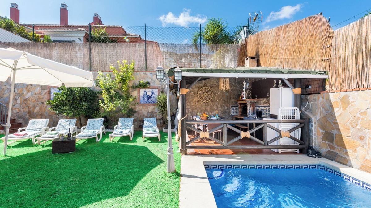 Benalmadena House | Tranquil Home Short Drive from Main Attractions with Pool, Terrace, Garden