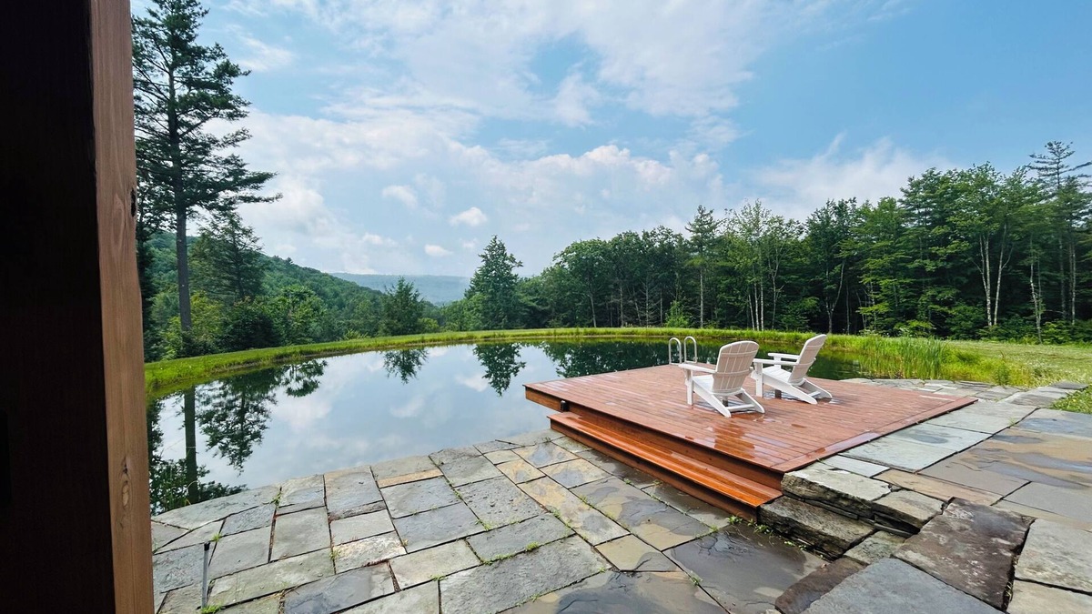 Town of Broome Apartment | Tranquil Retreat-Pond side on 16 Acres Hunters Welcome