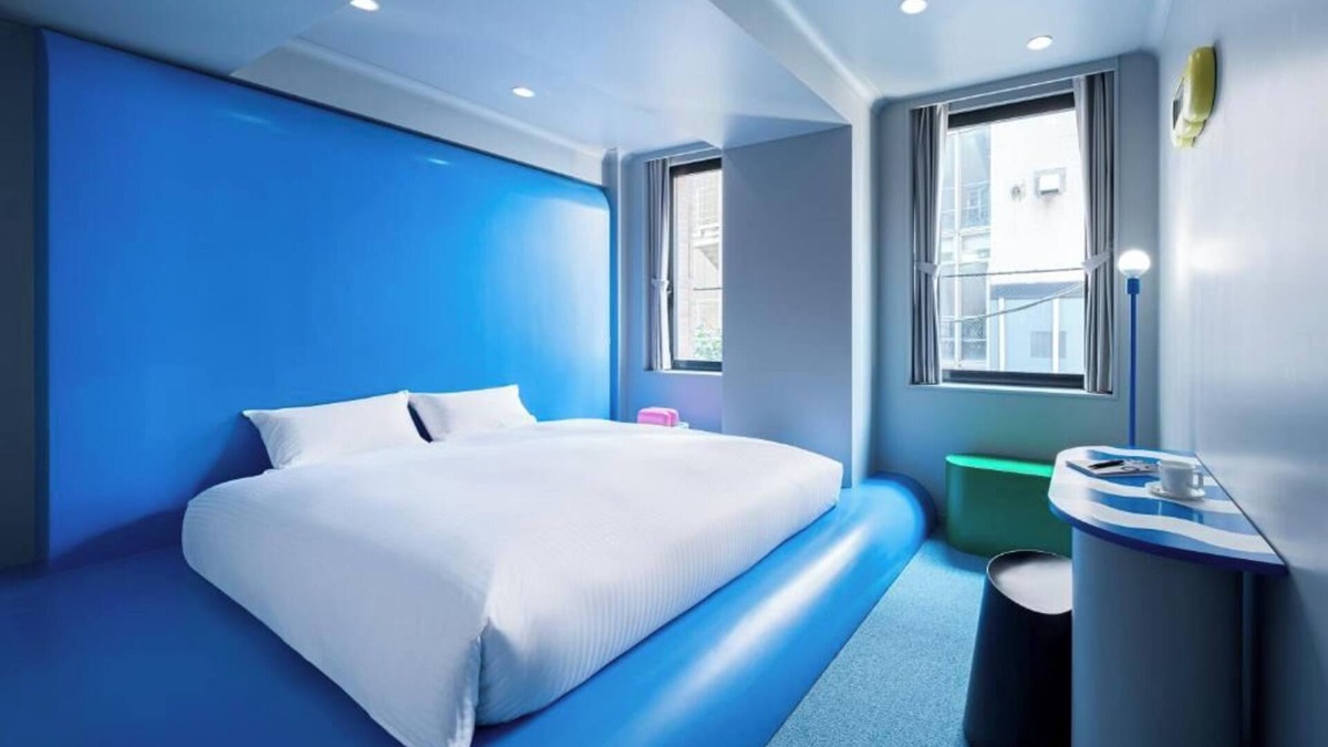 Nihonbashimuromachi Hotel | Tranquil Waters room @ Tokyo Street Art Hotel