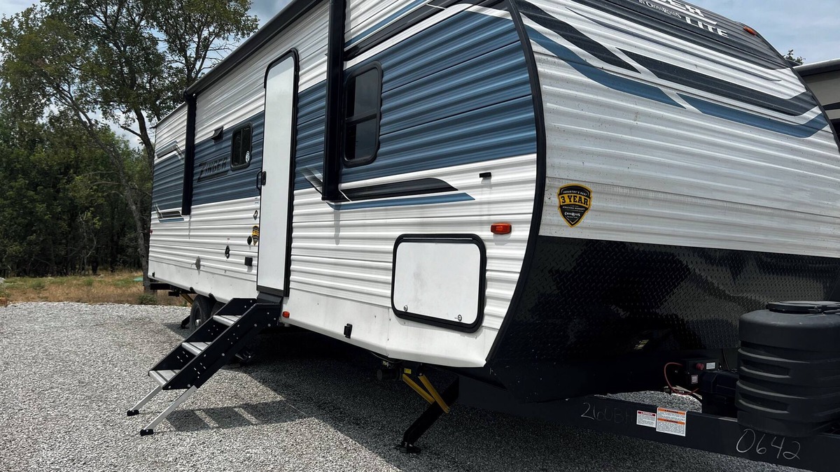 Bridgeport Resort | Travel Trailer With a Lake View: Your Cozy Escape Awaits!