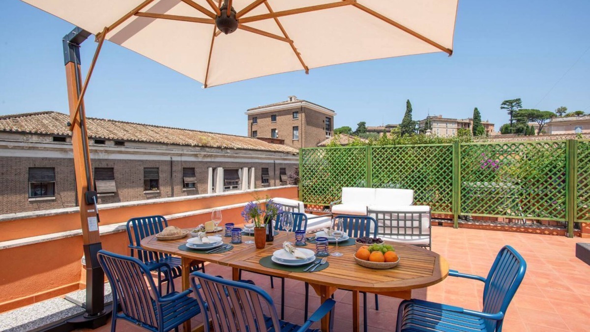 Ripa Apartment | TreasureRome Forum Rooftop Terrace Colosseum area 2BR Duplex