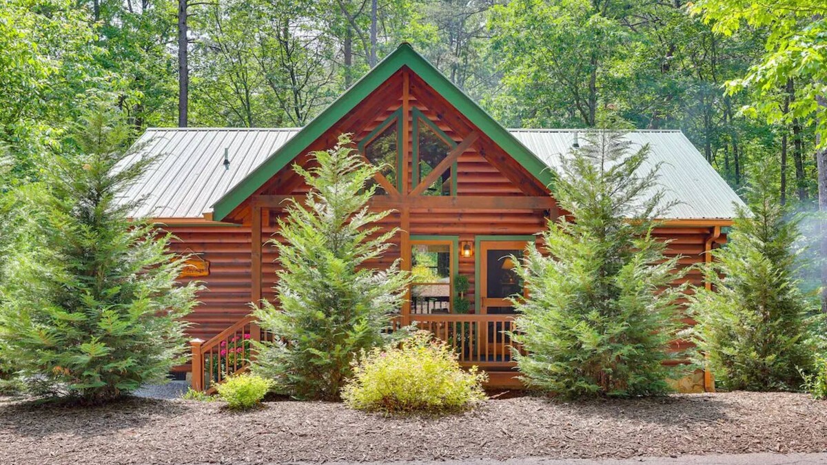 Blue Ridge Cabin | Tree Haven | Cherry Log Mountain