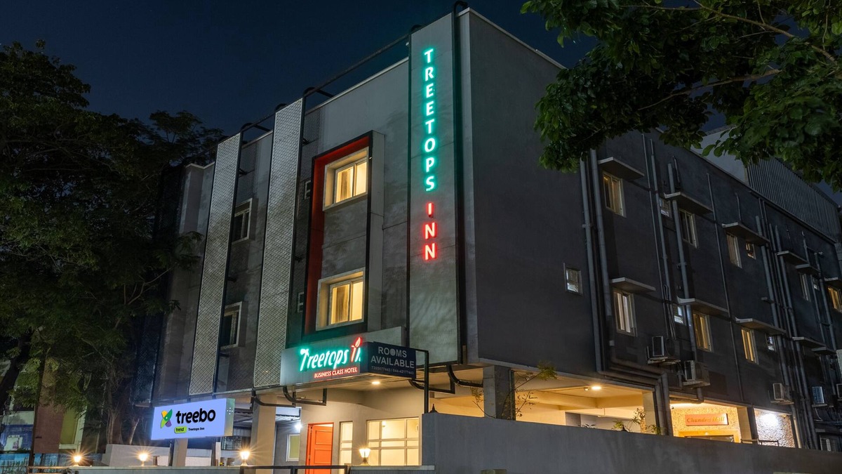 Central Chennai Hotel | Treebo Treetops Inn - Anna Nagar