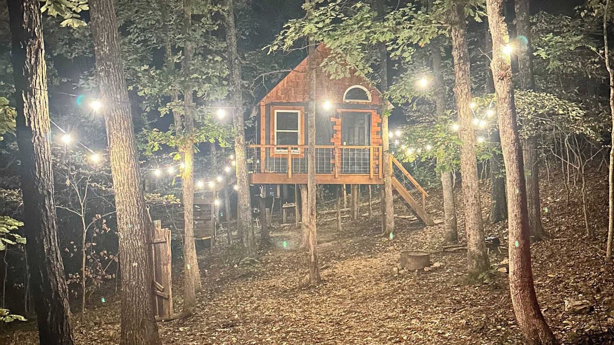 Fletcher Cabin | Treehouse and Hot Tub on 10acres - Pet Friendly!