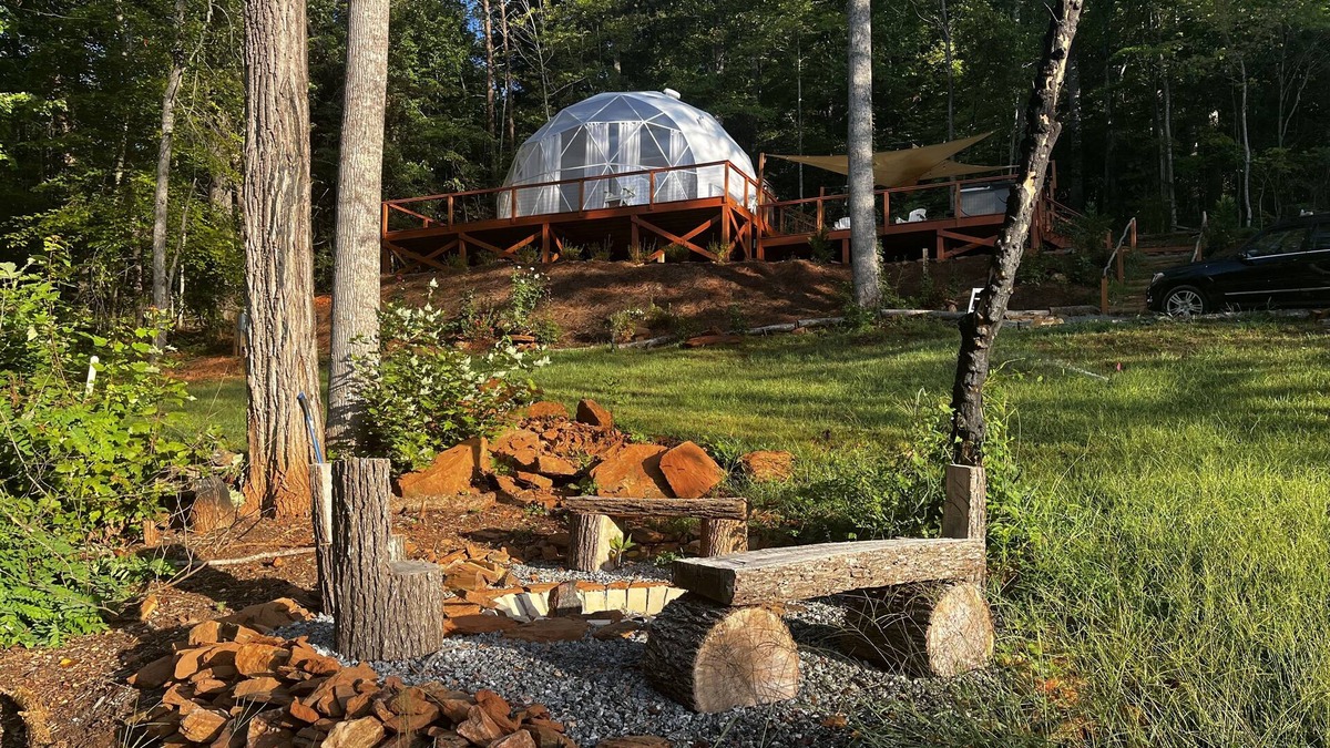 Union Mills House | Treetop Dome at Carolina Domes