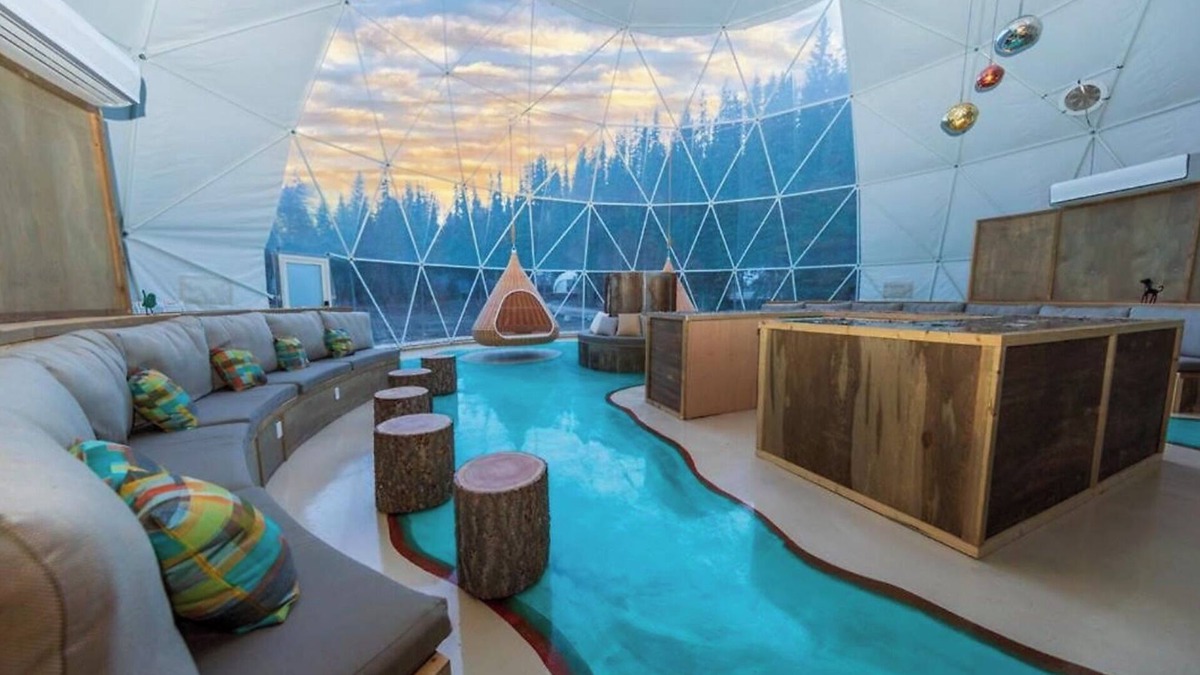 West Glacier Resort | Triple G's Resort - Geodome 5