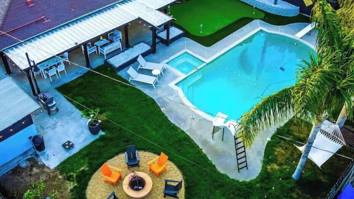 Patton House | Tropical Oasis Retreat Pool/Jacuzzi/Game room/Bar