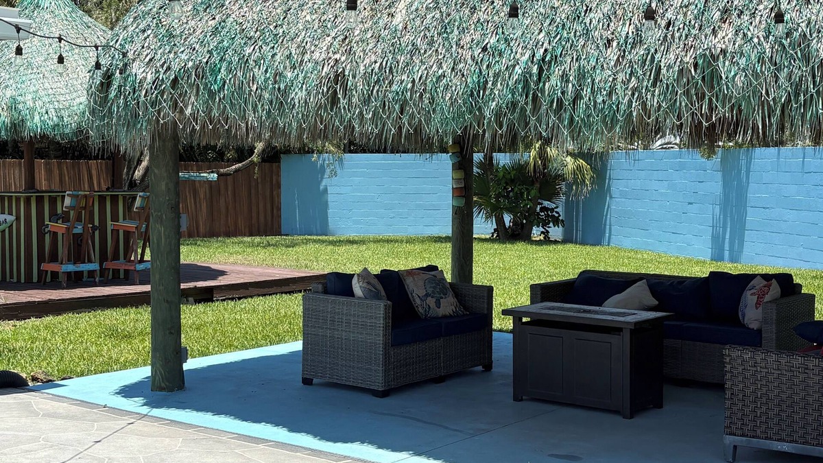 Indialantic House | Tropical Paradise Beachside 3 bedroom 2.5 bath pool home with large backyard