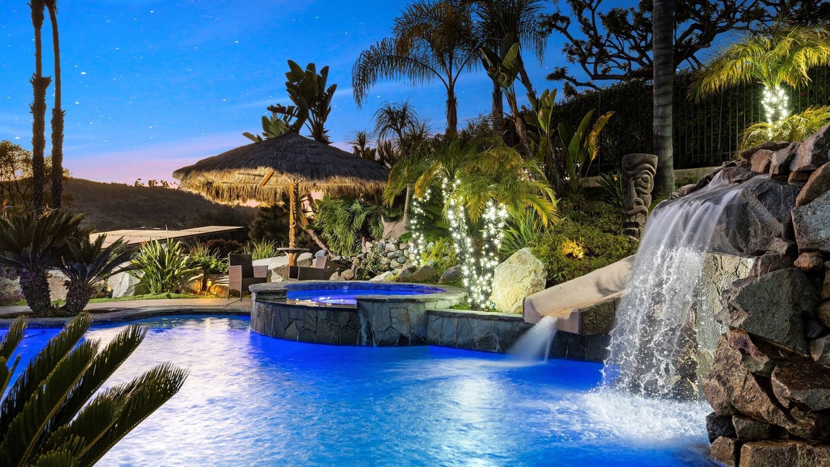 West Ridge House | Tropical Paradise: Enchanting Vacation Home with a Resort-Style Oasis Backyard!