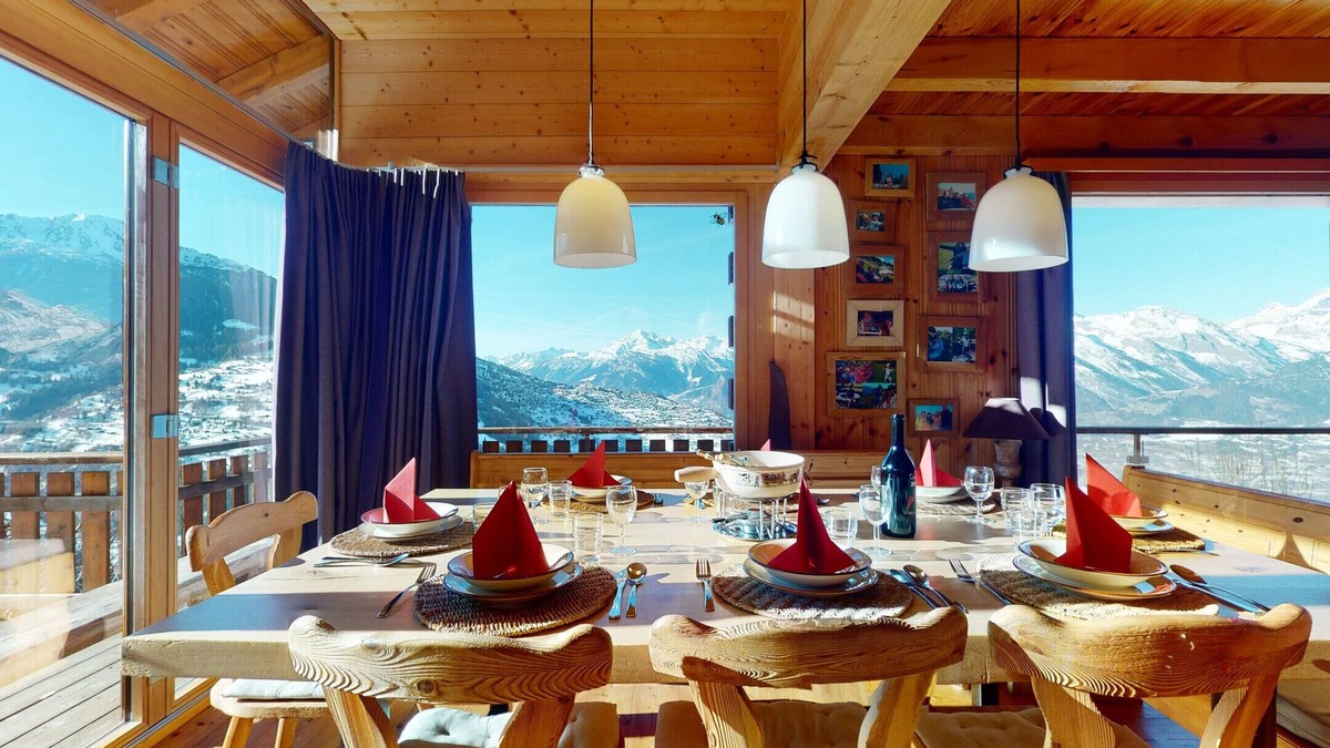 Veysonnaz Ski Chalet | Tschoueilles 005 MOUNTAIN & QUIET chalet 10 pers