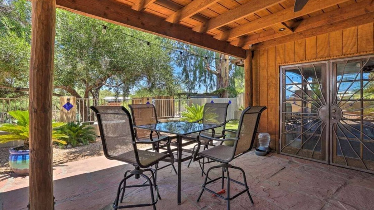 Oracle Heights Estates Cottage | Tucson Home w/Games, BBQ: 9 Mi to Nat'l Parkn